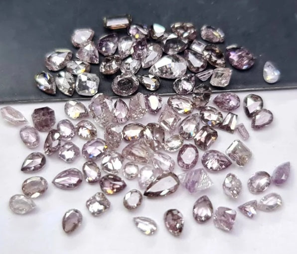 1.05 carat, Fancy Pink Purple Natural Diamond, Fancy Shape